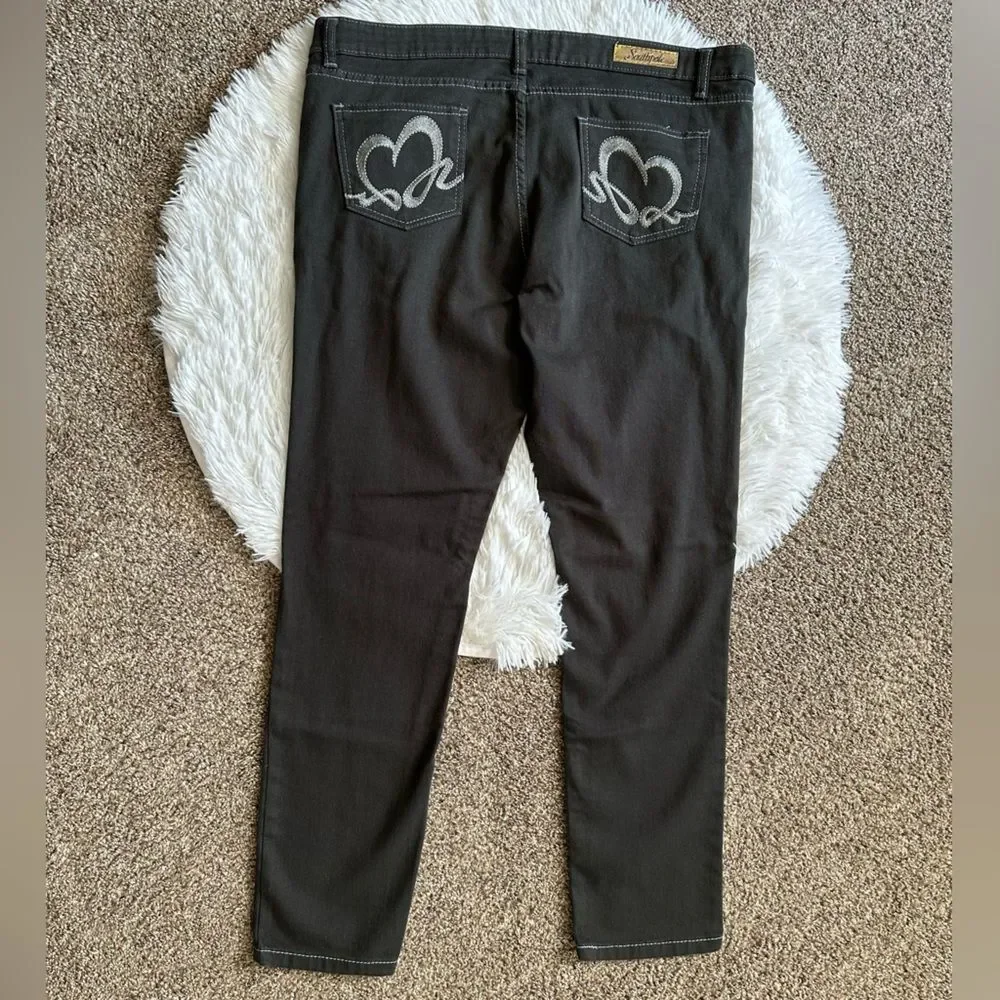 South Pole‎ Jeans Dark Gray Womens Size 15